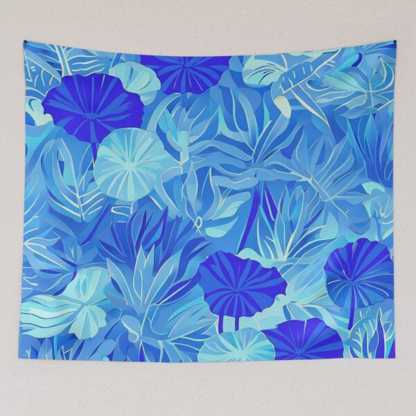 Item preview, Tropical blue dream landscape designed and sold by Sigtrix.