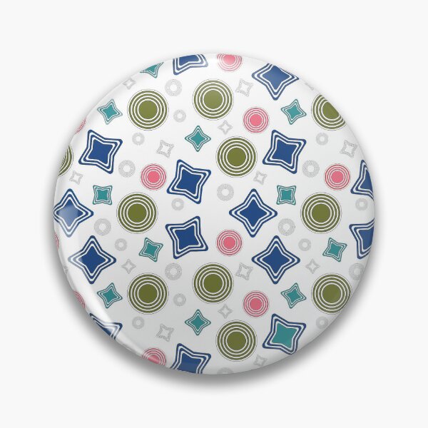 Item preview, Retro Geometric Stars and Concentric Circles designed and sold by Sasitee.