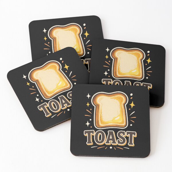 Item preview, Funny Toast Lover Breakfast, Cute Foodie Kitchen Humor Gift designed and sold by Quiajia.