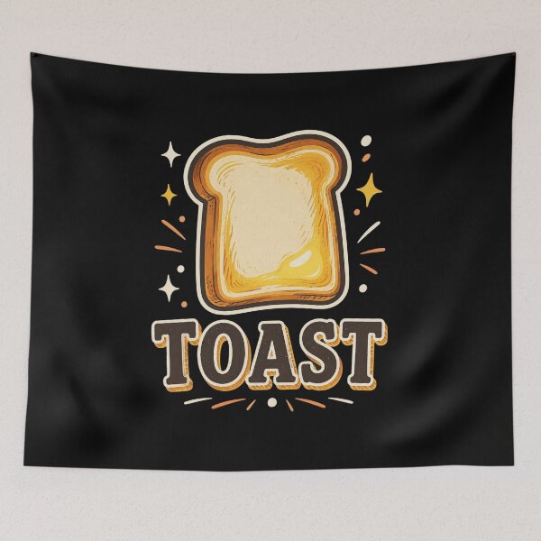 Item preview, Funny Toast Lover Breakfast, Cute Foodie Kitchen Humor Gift designed and sold by Quiajia.