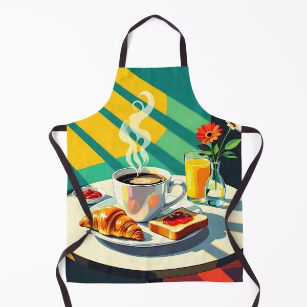 Item preview, Sunday Café Breakfast – Pop Art Poster designed and sold by LSVart.