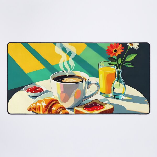 Item preview, Sunday Café Breakfast – Pop Art Poster designed and sold by LSVart.