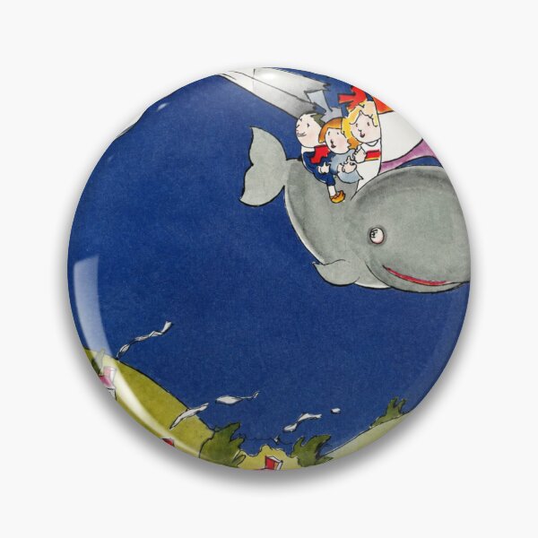 Item preview, Whale Wall Art, A Tale of a Whale Print, Vintage Children’s Storybook Art, John Held Jr. designed and sold by RickE.