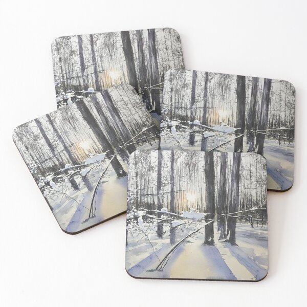 Item preview, Winter Forest Award Winning Watercolor designed and sold by SlavaArt.