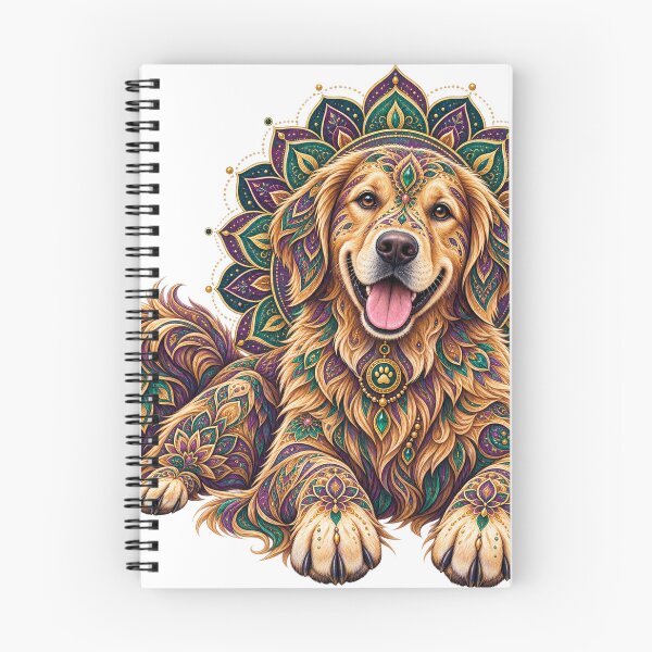 Item preview, Mandala Pattern Dog Bohemian Spiritual Design designed and sold by A Light Worker.