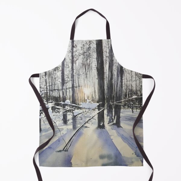 Item preview, Winter Forest Award Winning Watercolor designed and sold by SlavaArt.