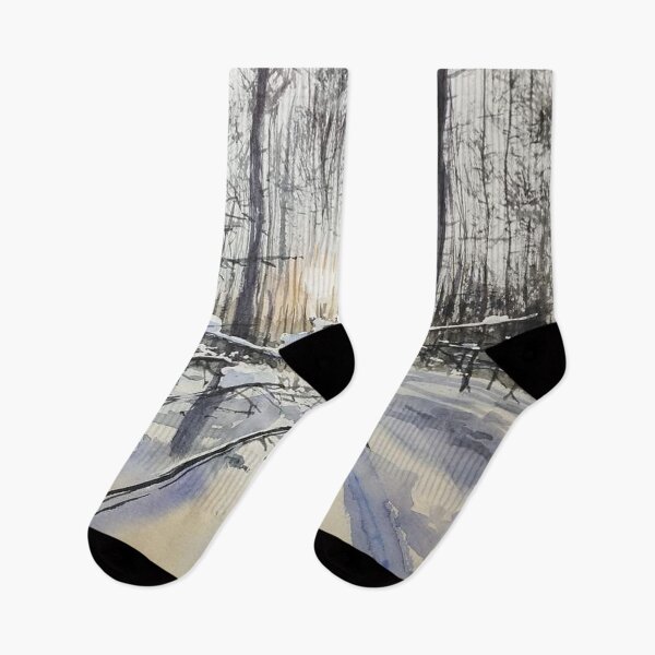 Item preview, Winter Forest Award Winning Watercolor designed and sold by SlavaArt.