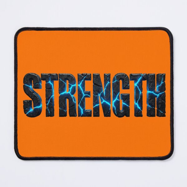 Item preview, Strength Blue Stone Art  designed and sold by Mind Empowerment Designs.