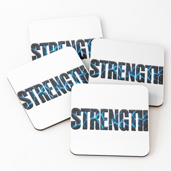 Item preview, Strength Blue Stone Art  designed and sold by Mind Empowerment Designs.