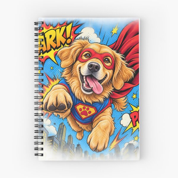 Item preview, Superhero Comic Book Dog Bold Action Design designed and sold by A Light Worker.