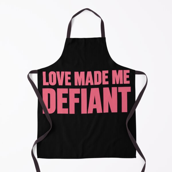 Item preview, Love Made Me Defiant Bold Empowerment Quote designed and sold by TeeTimeTreasure.
