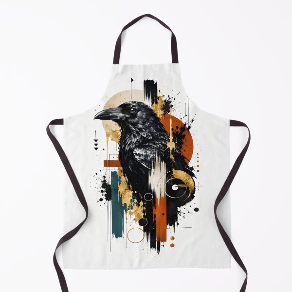Item preview, Raven Abstract Expressionism designed and sold by KLERIKSTORE.