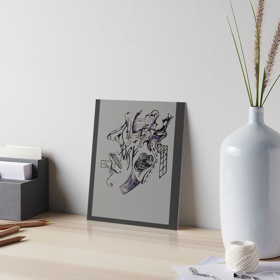 Item preview, Art Board Print designed and sold by CodeOfLines.