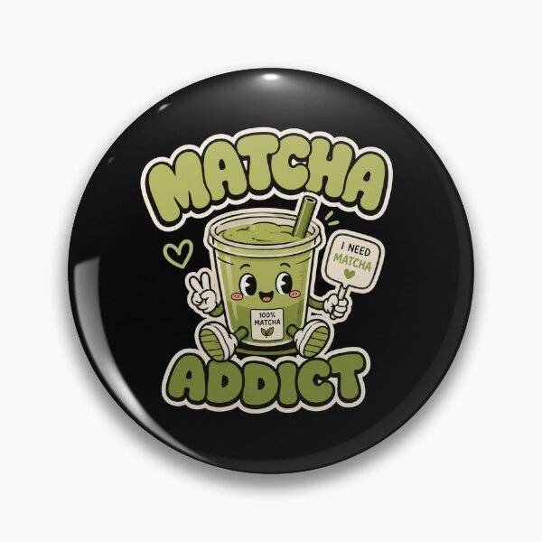Item preview, Matcha Addict cartoon designed and sold by J. K..