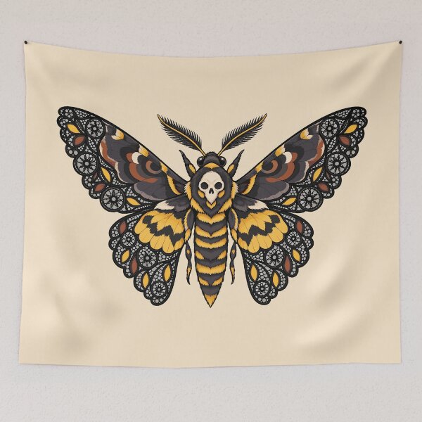 Item preview, Laced death's head moth designed and sold by etherElric.