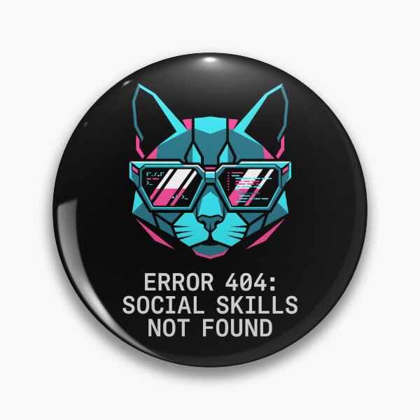 Item preview, Cyberpunk Cat Introvert - Techwear Cat Developer IT Humor designed and sold by SplashTastic.