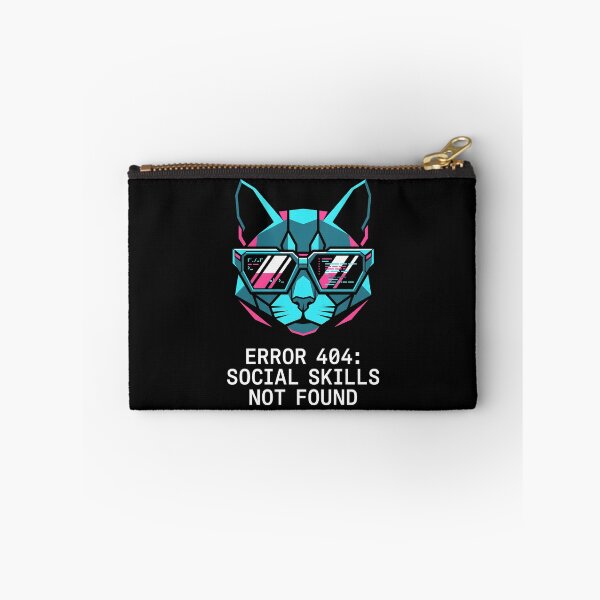 Item preview, Cyberpunk Cat Introvert - Techwear Cat Developer IT Humor designed and sold by SplashTastic.