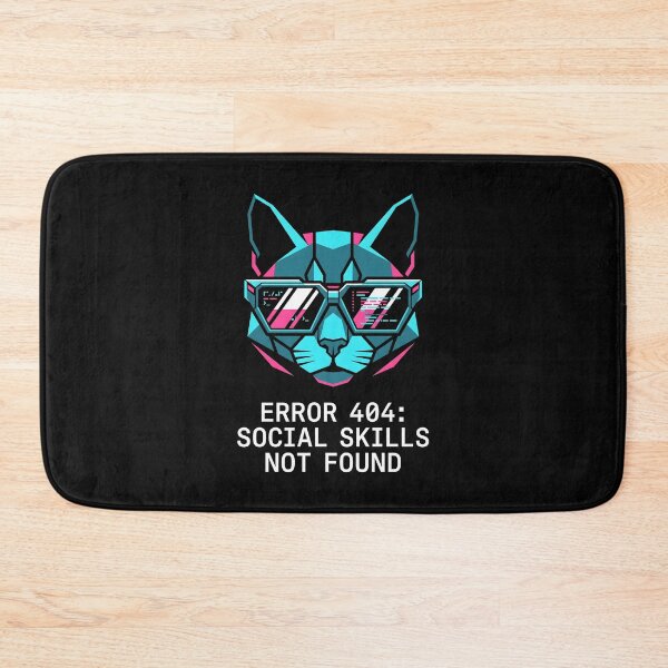 Item preview, Cyberpunk Cat Introvert - Techwear Cat Developer IT Humor designed and sold by SplashTastic.