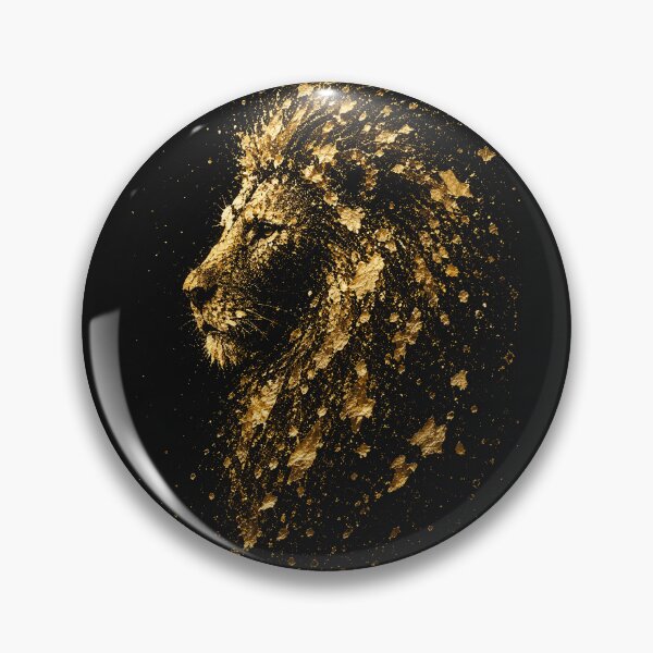 Item preview, Golden Lion Abstract Art designed and sold by GRFORA.