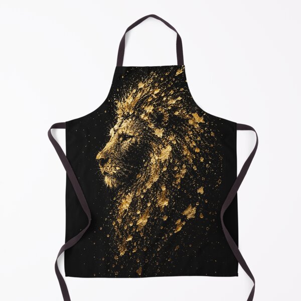 Artikelvorschau, Abstrakte Kunst mit dem Goldenen Löwen entworfen und verkauft von GRFORA.