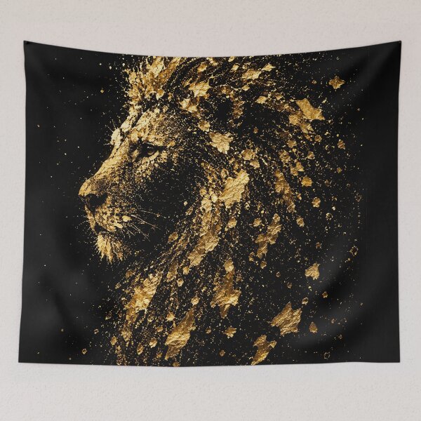 Item preview, Golden Lion Abstract Art designed and sold by GRFORA.