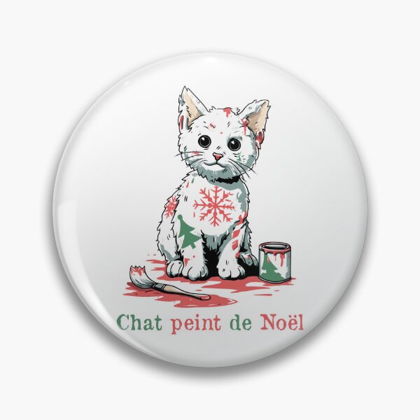 Item preview, CHRISTMAS PAINTED CAT! - Feline Christmas Tree designed and sold by francoisville.