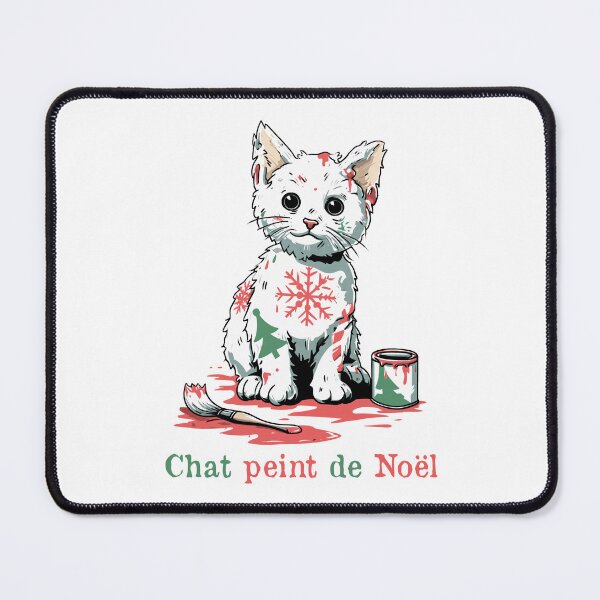 Item preview, CHRISTMAS PAINTED CAT! - Feline Christmas Tree designed and sold by francoisville.