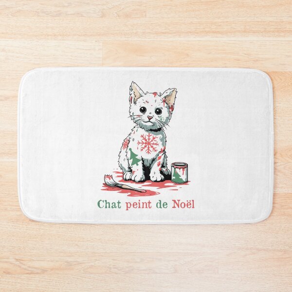 Item preview, CHRISTMAS PAINTED CAT! - Feline Christmas Tree designed and sold by francoisville.