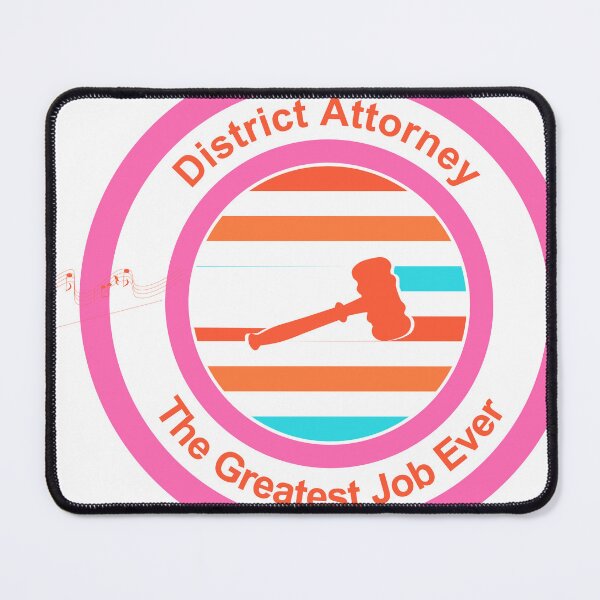 Item preview, District Attorney The Greatest Job Ever designed and sold by TheIconSmith.