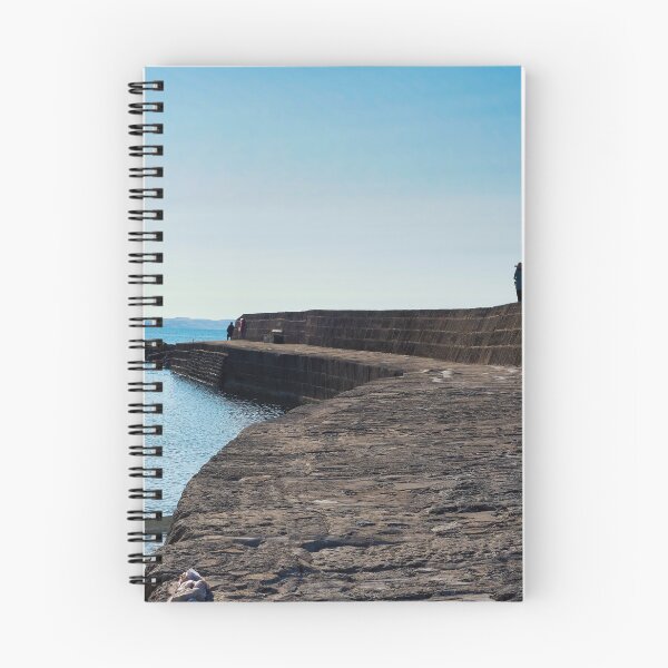 Item preview, Historic Cobb Harbour Wall Overlooking Lyme Bay at Lyme Regis Dorset designed and sold by Dorset Girl.