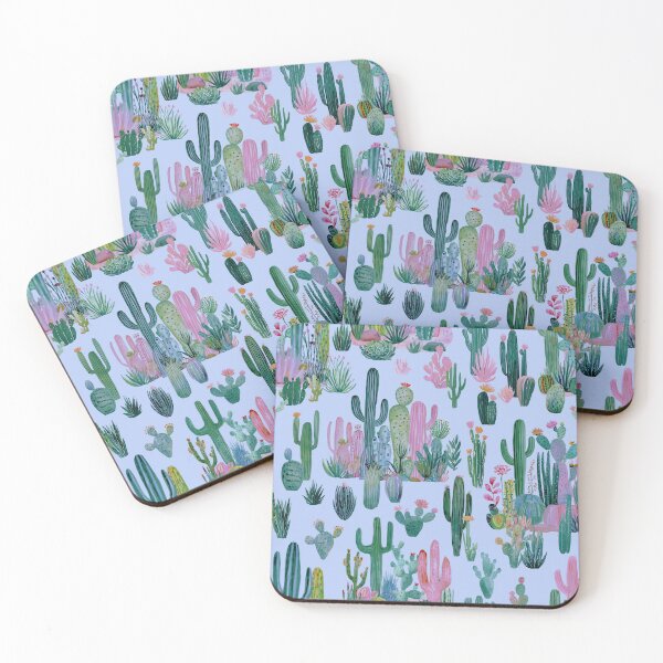 Item preview, Everyone Loves Cacti Pattern over Lavender  designed and sold by Lidra Zehcnas.