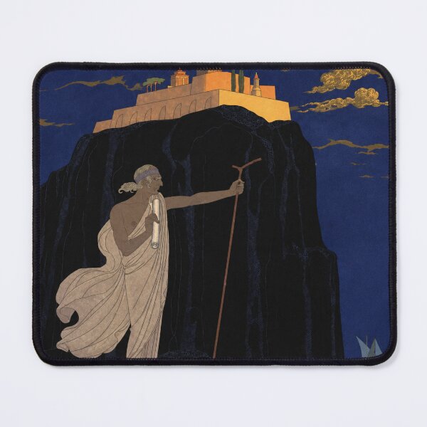 Item preview, Greek Mythology Wall Art, Art Deco Classical Figure Print, George Barbier Vintage Art designed and sold by RickE.