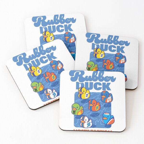 Item preview, Rubber Duck – Bath Racing 14 Retro Design designed and sold by WATEKE.