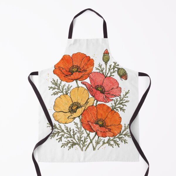 Item preview, Vintage Poppy Flowers Botanical Wildflower Art designed and sold by wecrea.