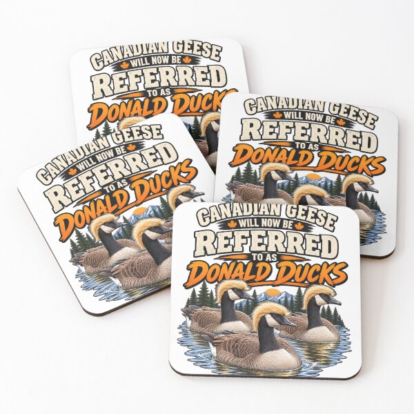 Item preview, Canadian Geese Will Now Be Referred to as Donald Ducks Funny T-Shirt designed and sold by Fishing on.