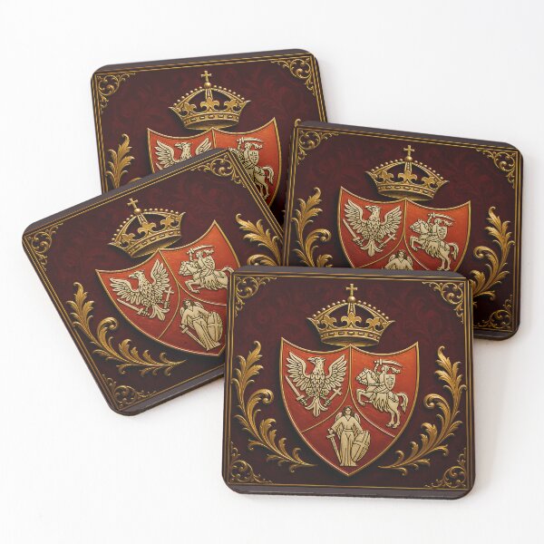 Item preview, Polish-Lithuanian-Ruthenian Commonwealth Coat of Arms designed and sold by ✠Extra✠Ecclesiam✠Nulla✠Salus✠.