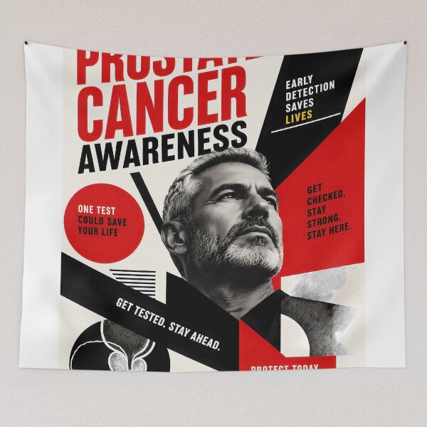Item preview, Wall Art - Poster - Prostate Cancer Awareness Poster designed and sold by ForeverPrintsOK.