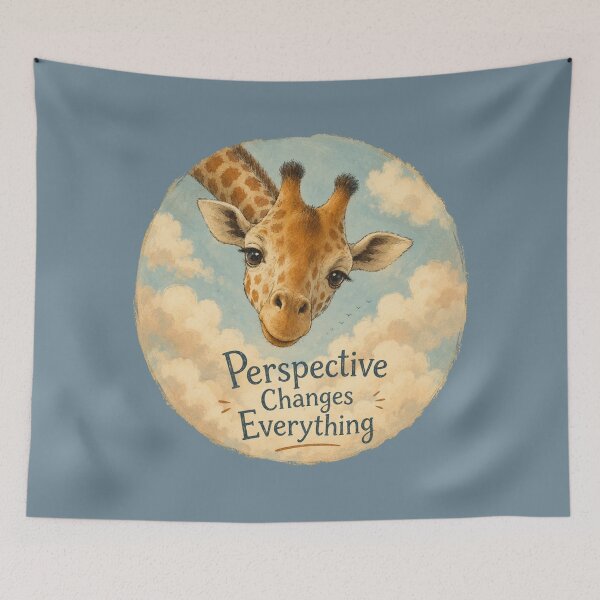 Item preview, Perspective Changes Everything Giraffe designed and sold by ChirpInc.