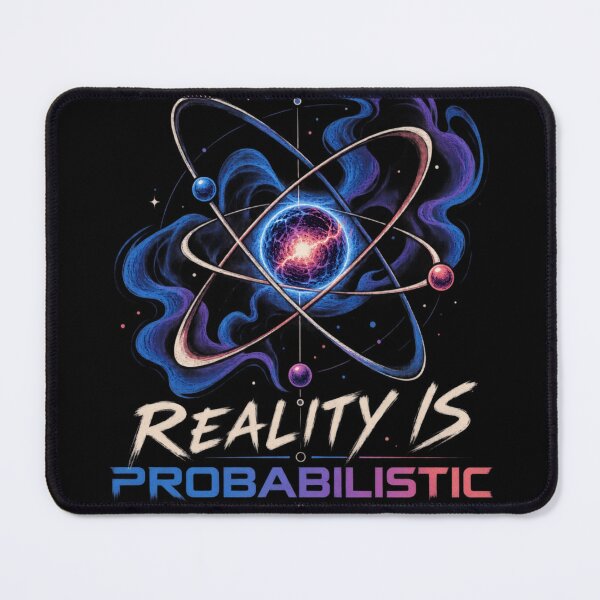 Item preview, Reality Is Probabilistic - Quantum Mechanics Physics Science Art Design designed and sold by AstroPal28.