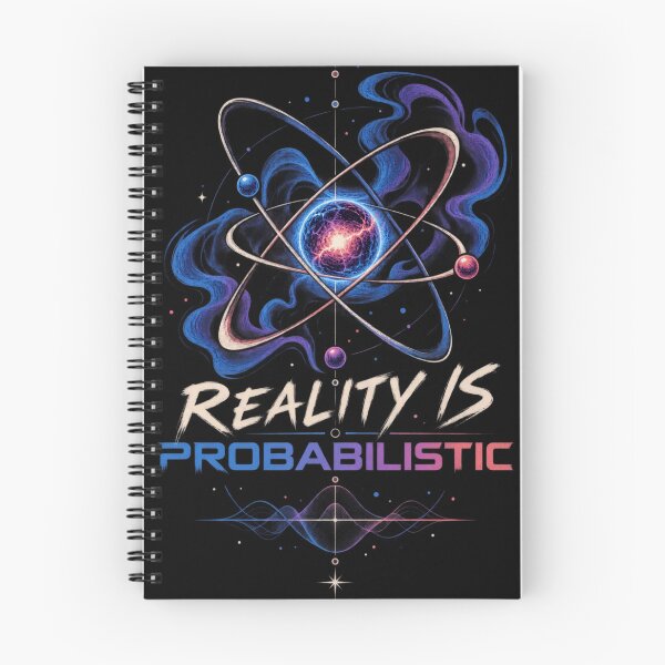 Item preview, Reality Is Probabilistic - Quantum Mechanics Physics Science Art Design designed and sold by AstroPal28.