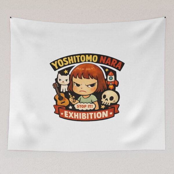 Item preview, yoshitomo nara exhibition designed and sold by NRSROTE.