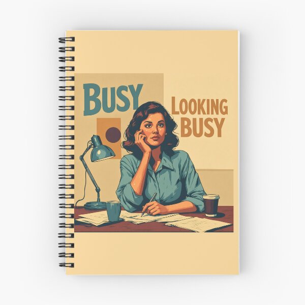 Item preview, Busy Looking Busy Retro Office designed and sold by davitabros.