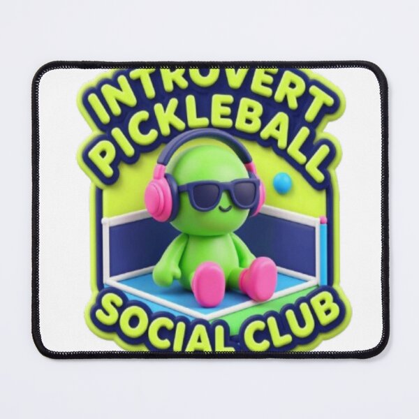 Item preview, Introvert Pickleball Social Club Retro Vintage Graph designed and sold by A-to-y.