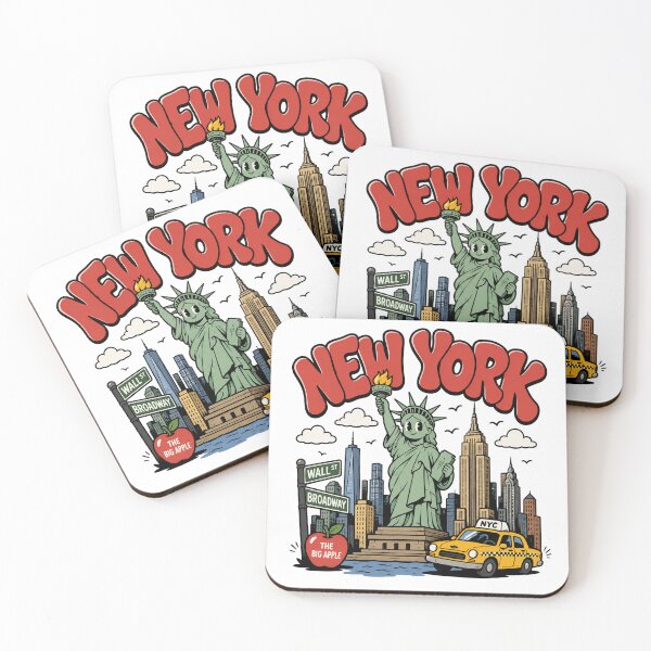 Item preview, New York City cartoon designed and sold by J. K..