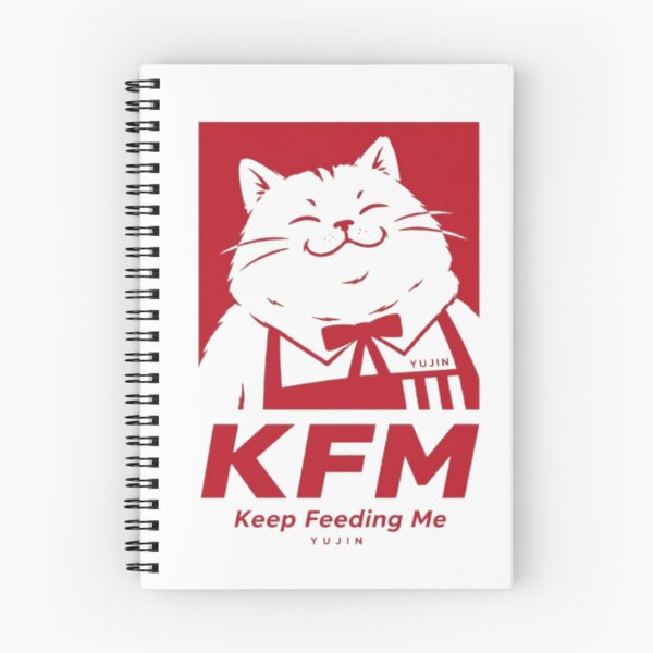 Item preview, KFM – Keep Feeding Me Cat Parody Design designed and sold by WATEKE.