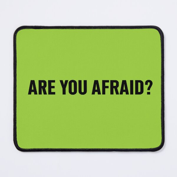 Item preview, Are You Afraid? – Spooky Horror Halloween Creepy Question Design designed and sold by artworkathome.