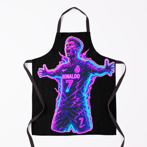Item preview, Neon Football Victory Celebration Number 7 designed and sold by ExploreAura Studio.
