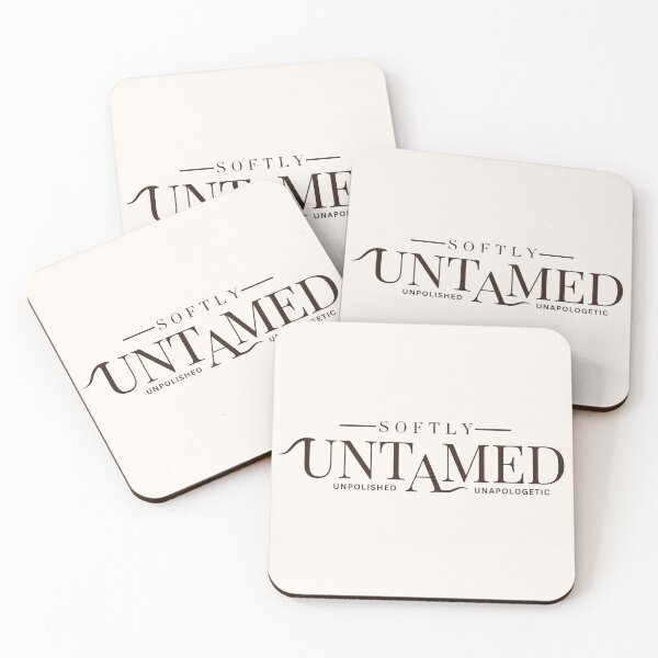 Item preview, Softly Untamed Quote designed and sold by Sparkle First Co..