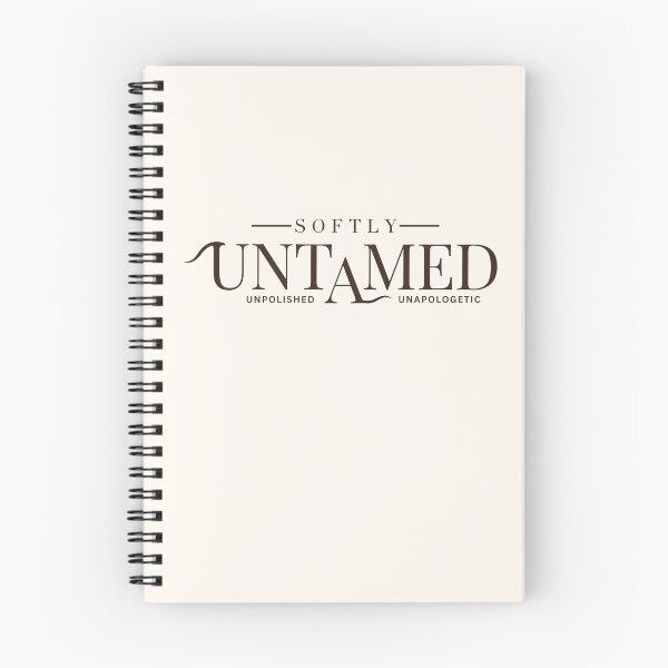 Item preview, Softly Untamed Quote designed and sold by Sparkle First Co..