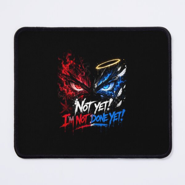 Item preview, black devil and angel poster designed and sold by vibeartstudio99.